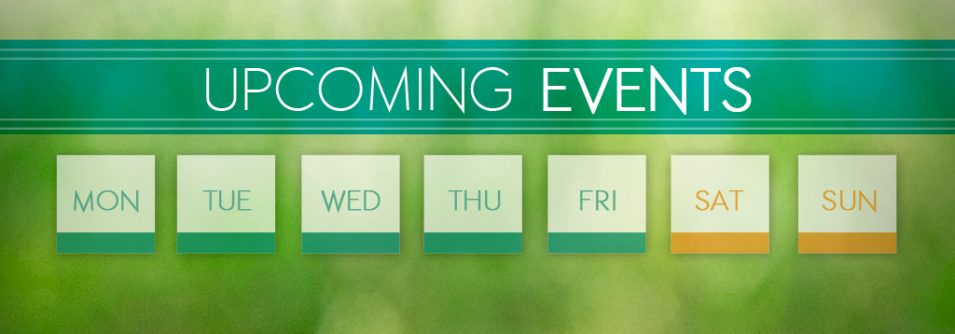 Upcoming Events & Announcements